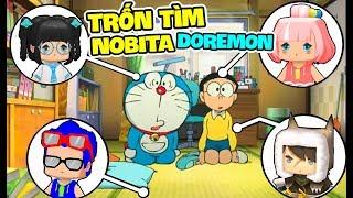  THỬ THÁCH 24H HERO TEAM TRỐN TÌM NHÀ NOBITA VÀ DOREMON | HERO TEAM TRỐN TÌM |