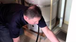 How to drain your GAS water heater