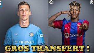  LES NOUVEAUX GROS TRANSFERTS DU MERCATO 2024 !!