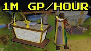 How to Make 1 Million GP Per Hour ! OSRS F2P Money Making Method