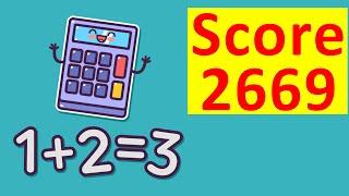 1+2=3 (Gamee) Score 2669