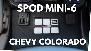 Chevy Colorado ZR2 sPod Mini-6 DIY Install | Adding Ditch Lights