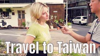 Austrian girl visits to Taiwan for the first time - Street Interview