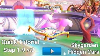 Skygarden hidden cars "Magic Carpet" unlocking tutorial/guide - Crash of Cars