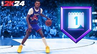 This 6'5 PG with HOF HANDLES FOR DAYS is DIFFERENT in NBA 2K24! Build Tutorial + Random Rec Gameplay