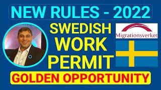 Sweden's New Laws For Work Permit 2022. Sweden New Work Permit Rules. #mushabbar #migrationsverket