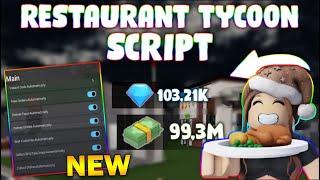 *NEW* Restaurant Tycoon 2 Script (PASTEBIN 2025) (INSTANT COOK, AUTO COLLECT, INFINITE REACH)