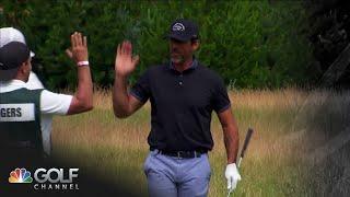 Highlights: American Century Championship, NFL stars, Round 3 | Golf Channel