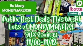 Publix Best Deals This Week!  So Many MONEYMAKERS! 90% Savings #publixcouponing 11/06-11/12