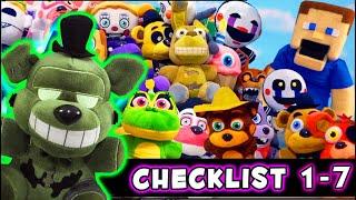 FNAF FUNKO Plush COMPLETE Checklist Guide - Series 1-7 (2016 - 2021) Five Nights at Freddy's