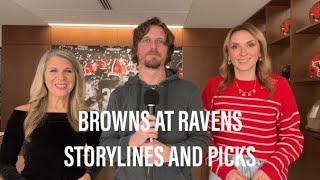 Browns at Ravens: Things to watch and game picks