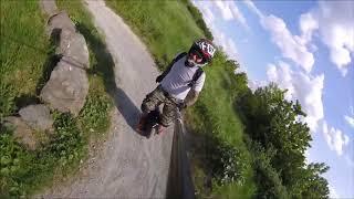 Stephen Prykes 1st ride on the Gotway MSX 100V on the Mountain Bke Track on my Electric Unicycle