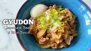 GYUDON - Japanese Beef & Rice Bowl