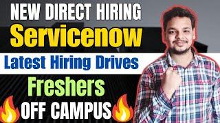 Servicenow , Cognizant Hiring | OFF Campus Drive | Latest 2024, 2023 Batch Hiring | Fresher Jobs