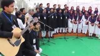 Amu  Tarana  celeberating 100 years of AMU.  UHMC & Fusion Club members-