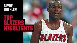 Clyde Drexler's Best Trail Blazers Highlights