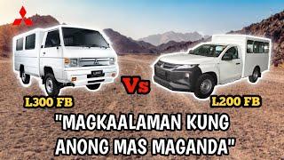 NEW MITSUBISHI L300 2022 & MITSUBISHI L200 2022 MUST KNOW THE DIFFERENCE | L300 2022  AND L200 2022