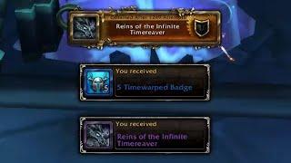 Infinite Timereaver Mount Drop After 1249 Attempts - World of Warcraft