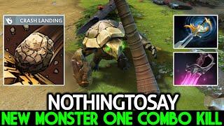 NOTHINGTOSAY [Tiny] New Monster Mid Lane One Combo Kill Dota 2