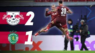 Šeško and Poulsen outscore Gyökeres! | Highlights RB Leipzig - Sporting CP 2-1 | Champions League