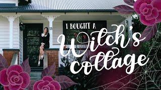 I Bought a Witch's Cottage  Dark Academia House Tour