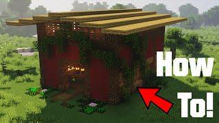 Minecraft: How To Build a Barn! | Simple Barn Tutorial