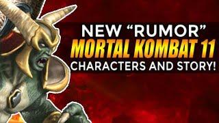 Mortal Kombat 11: First New "RUMOR" Story Details & Characters!
