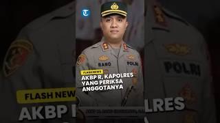 Sosok AKBP R, Kapolres yang Periksa Anggotanya karena Antar Susno Duadji