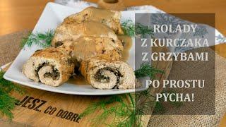  Rolady z Kurczaka z Grzybami – Przepis na Pyszne i Soczyste Danie!