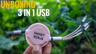 Gadget ninja 3 in 1 usb unboxing || #unboxing