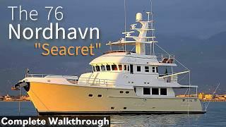 Inside "SEACRET" Nordhavn 76: A Dream Yacht Walkthrough!