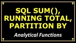 SQL SUM Running Total w Partition By