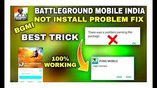 HOW TO FIX THERE WAS A PROBLEM PARSING THE PACKAGE | PUBG UPDATE ERROR | INSTALLED PROBLEM