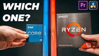 Intel VS AMD for Video Editing 2022? | Intel 12th Gen vs Ryzen 5000