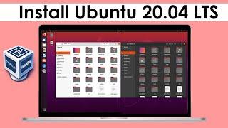 How To Install UBUNTU 20.04 LTS ON VirtualBox in Windows 10 / MacOS