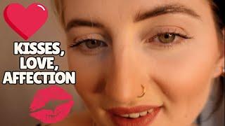 ASMR Girlfriend: love, kisses, affection, lens licks, positive attention and affirmations