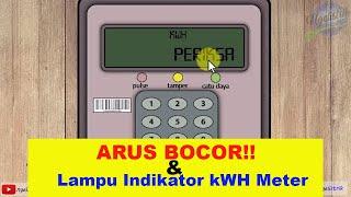 Fungsi Lampu Indikator kWh Meter Pra Bayar