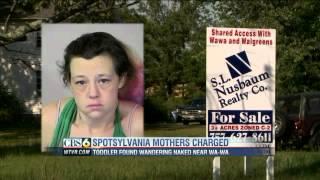 Naked child leads to mother's arrests