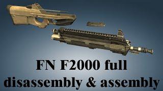 FN F2000: full disassembly & assembly