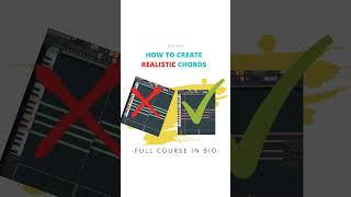 How to create realistic chords in FL Studio