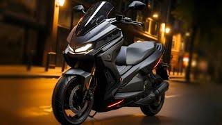 2024 Yamaha Launched Newly Upgraded Scooter With Aggressive Looks – NMAX160 Walkaround