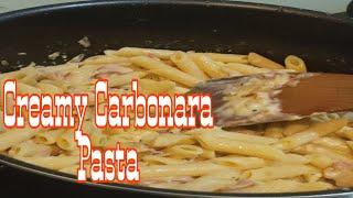 Creamy Carbonara Pasta #Shorts||Momo Daily Life