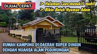 Rumah Kampung Dengan Viuw Pegunungan Dan Nuansa Alam Yang Indah Dan Sejuk Dijual Cepat #rumahdijual