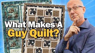 Top 6 Quilt Patterns for Men & Boys!