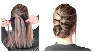 Easy Updo for Short to Medium Hair