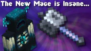 Minecraft's New Mace Weapon One Shots Wardens... (Minecraft Snapshot 24w11a)