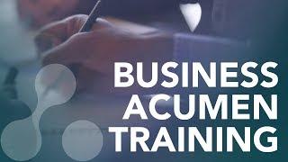 Award-winning business acumen training