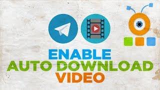 How to Enable Auto Download Video on Telegram