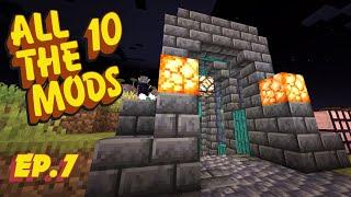 Upgrading Spawners in ATM 10 Ep.7 Minecraft Mod Pack