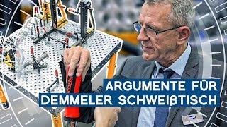 Das spricht für einen Schweißtisch von Demmeler | METAL WORKS TV